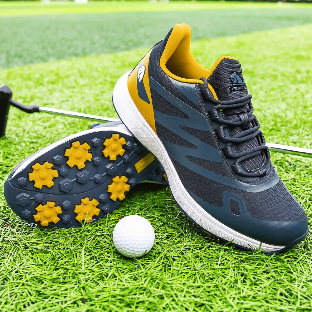 Comfiest Golf Shoes - Men's Golf Air Cushion Breathable Upper