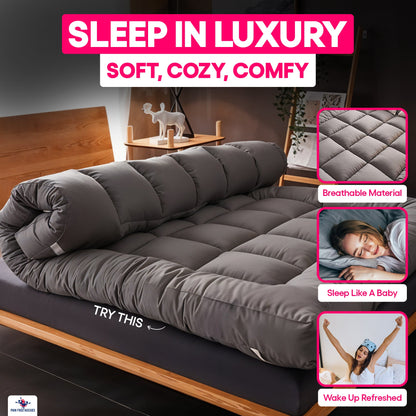 Luxury Top Mattress Topper – Ultimate Comfort for Restful Sleep