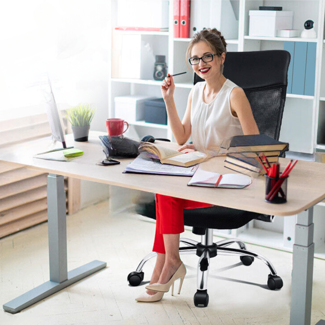 High Back Office Chair - High resilience foam padding