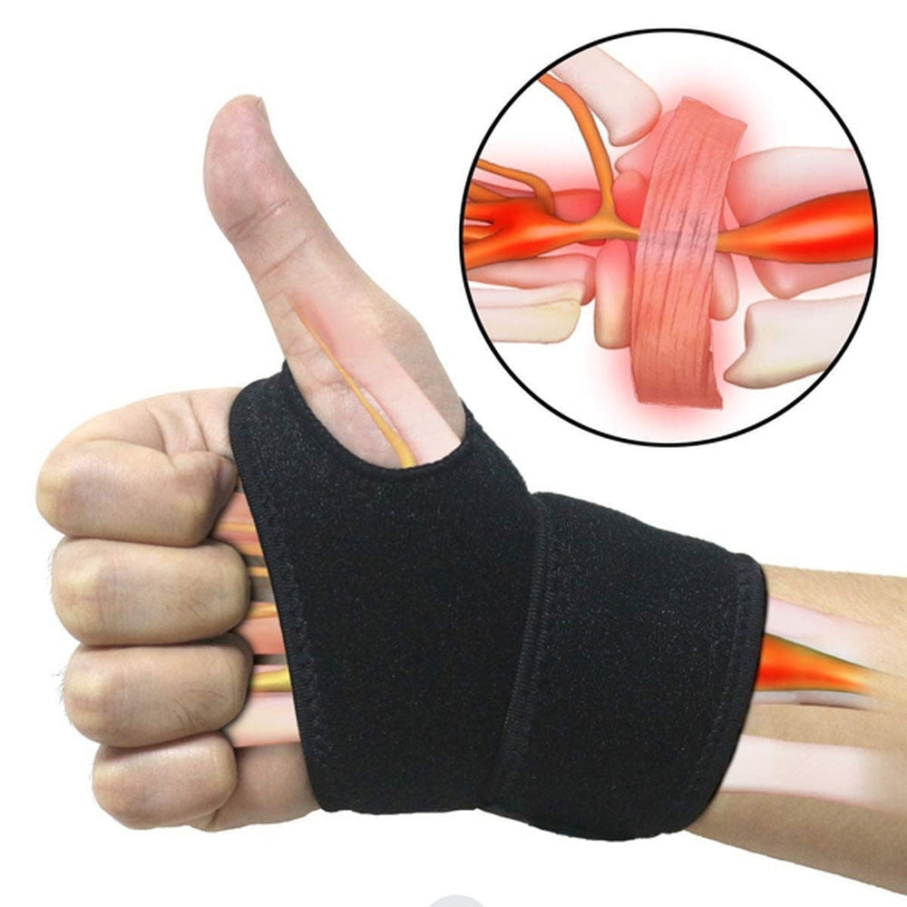 Hand & Wrist Compression Sleeve - Support Brace For Hands & Wrist