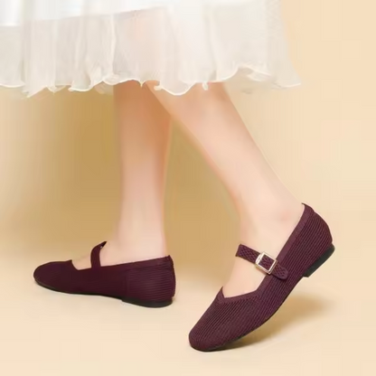 Women Cushy Square-Toe Sandals - Elegant Style for Everyday Wear