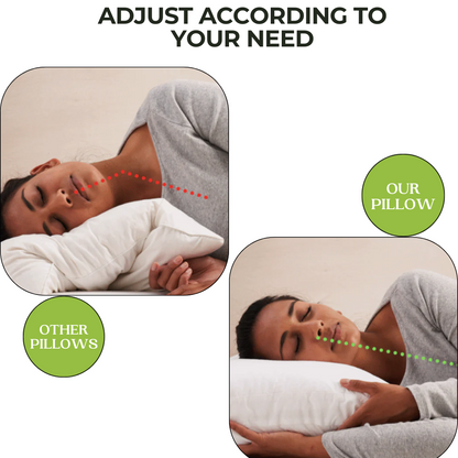 Adjustable Layer Pillow - Blend of Softness & Support