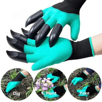 Gardening Gloves With Claws - Protects Nails and Skin While Gardening