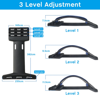 Back Relief Stretcher - SPINE STRETCHER DEVICE FOR UPPER & LOWER BACK