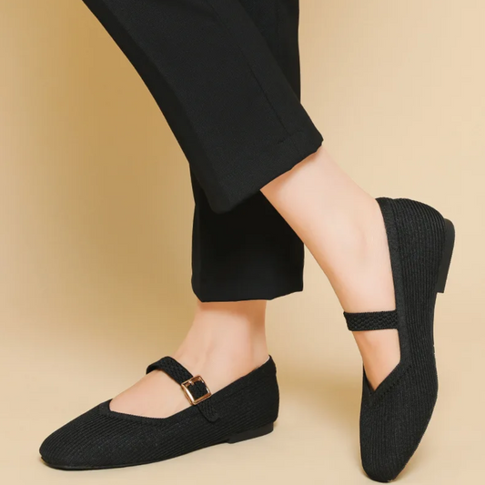 Women Cushy Square-Toe Sandals - Elegant Style for Everyday Wear