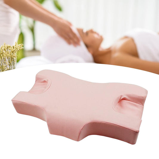 2 in 1 Beauty & Neck Relaxing Pillow with Silk Pillowcase