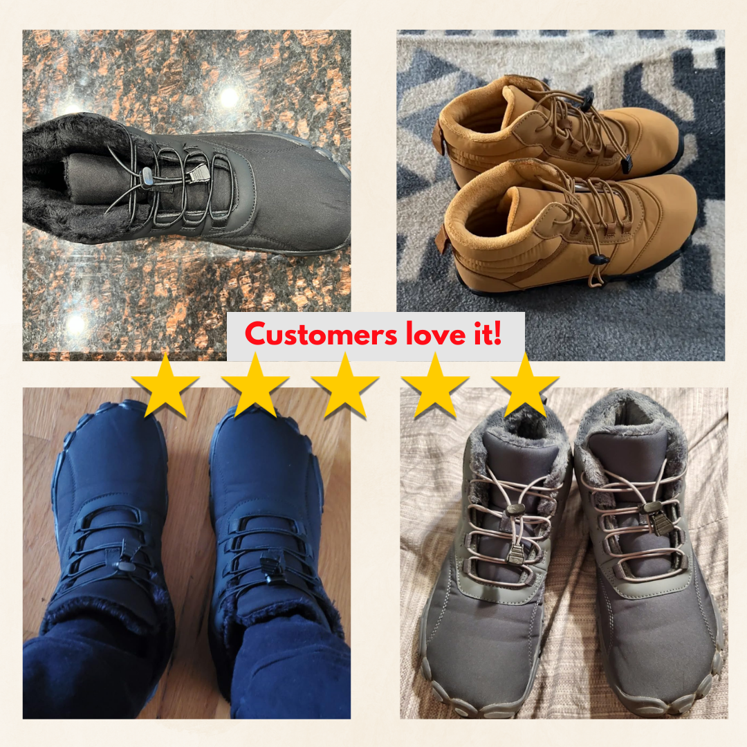 Winter Barefoot Shoe - Keep Feet Warm and Cozy