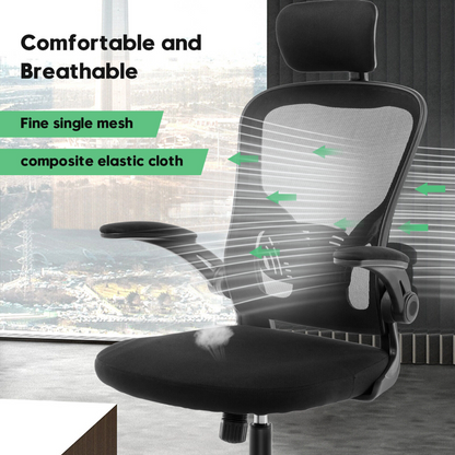 Modern Look Mesh Office Chair - Pneumatic seat height adjustment