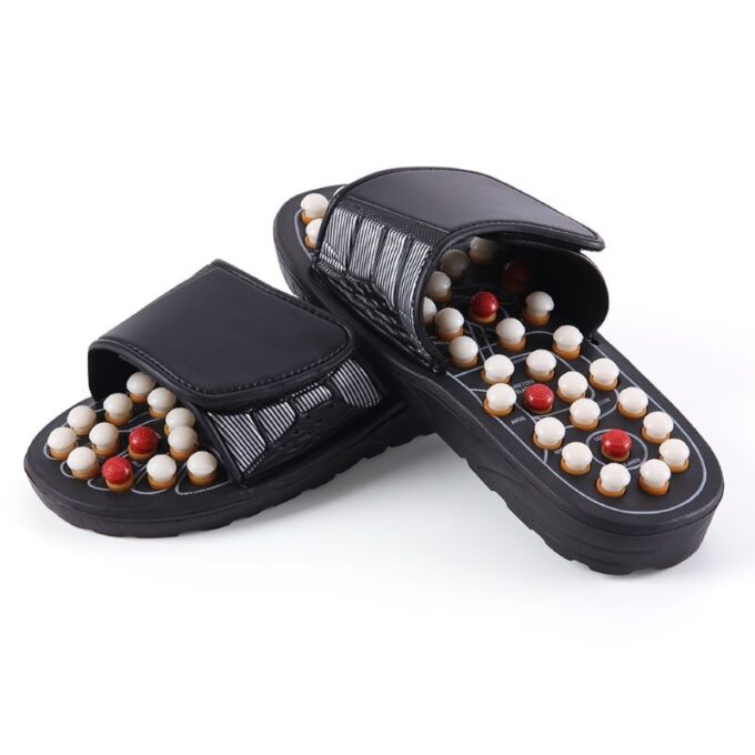 ACU-POINT SLIPPER - ACCUPRESSURE MASSAGE FOOT MASSAGER