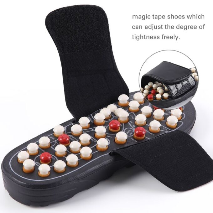 ACU-POINT SLIPPER - ACCUPRESSURE MASSAGE FOOT MASSAGER