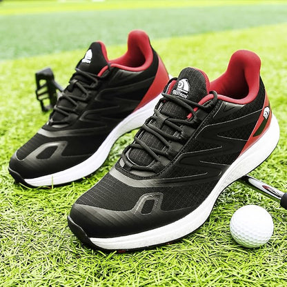 Comfiest Golf Shoes - Men's Golf Air Cushion Breathable Upper