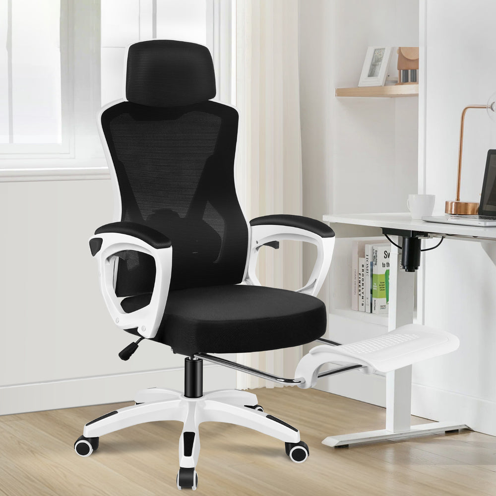 Ergonomic Mesh Chair - 150-degree back recline with locking function