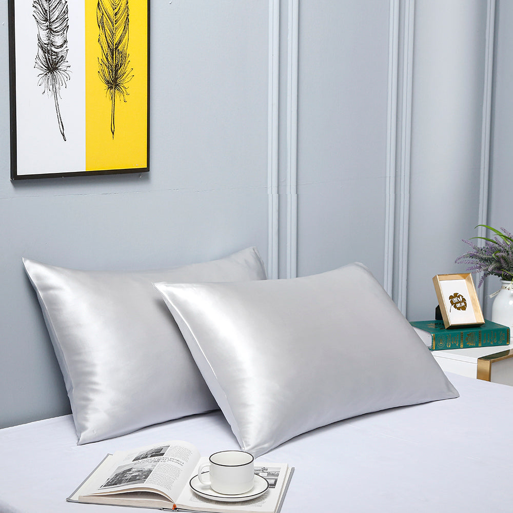 PREMIUM SILK PILLOWCASES - FOR FACE, HAIR & SLEEP PROBLEMS