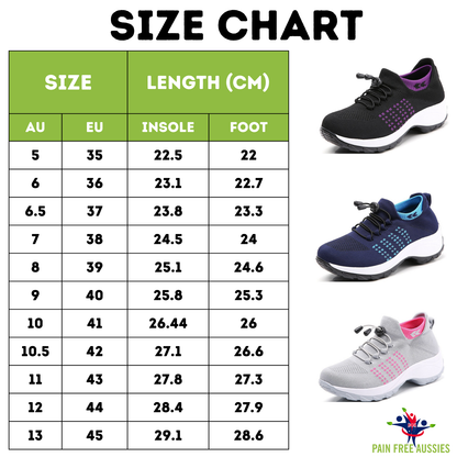 Stretch Comfort Shoes for Women - Comfort & Relief From All Day Walking