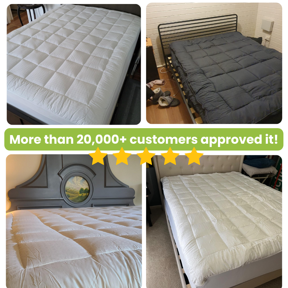 Luxury Top Mattress Topper – Ultimate Comfort for Restful Sleep