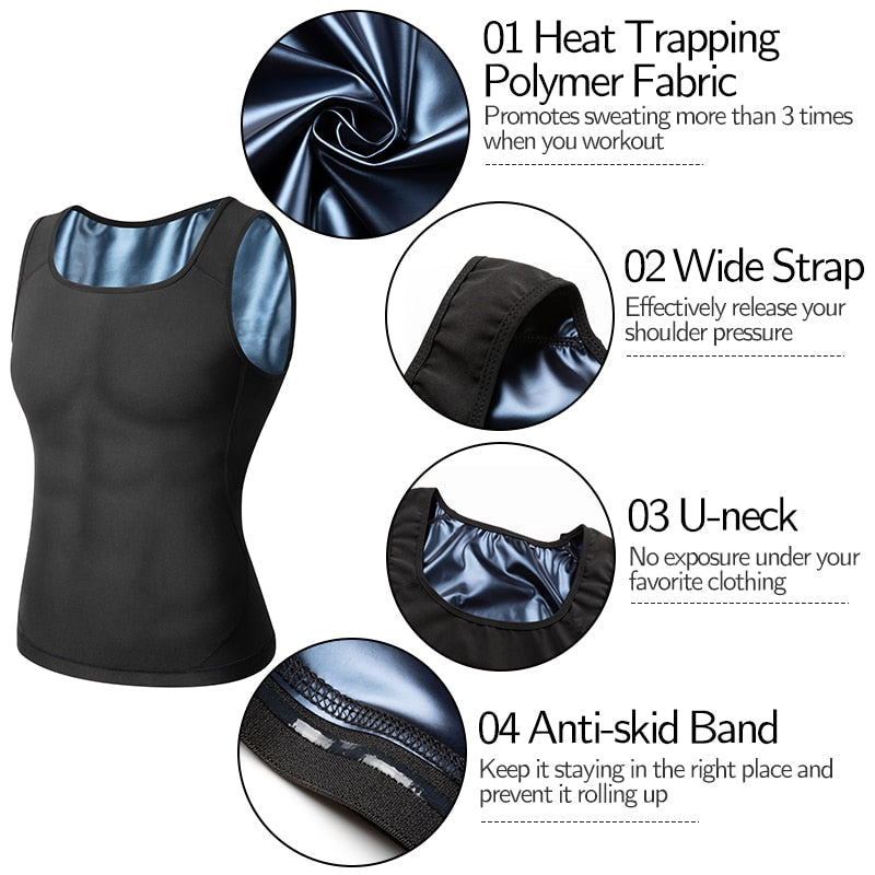 SAUNA VEST FOR BURNING CALORIES FASTER