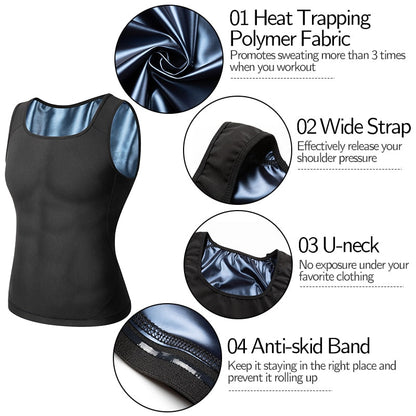 SAUNA VEST FOR BURNING CALORIES FASTER