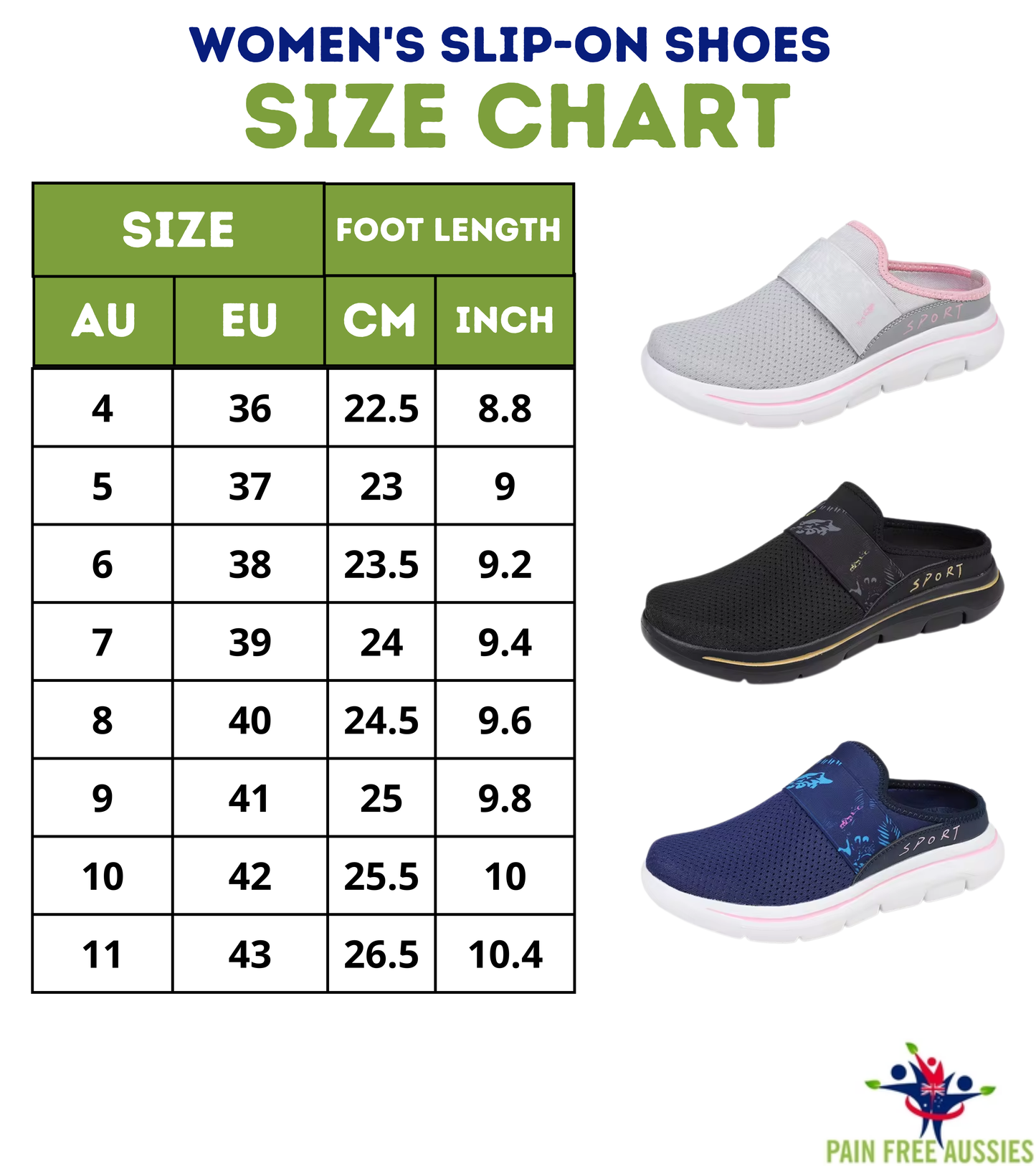 Unisex Slip-On Shoes - Enhances walking comfort