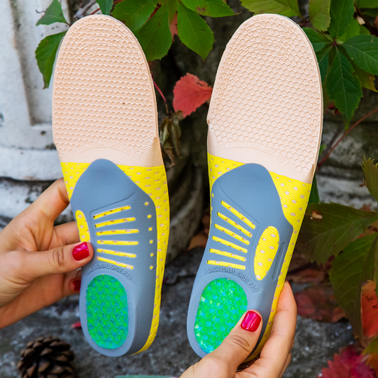 Gel Insoles -  All Day Comfort for Arch Support & Trim Inserts to Fit Shoes