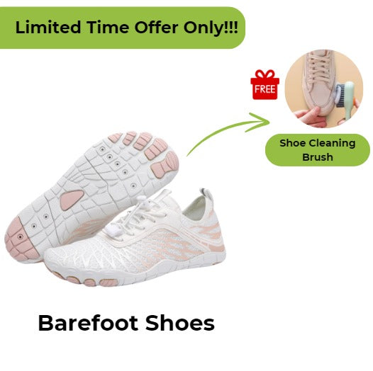 Non-Slip Barefoot Shoes for Healthy Feet (Unisex) 1+1 FREE + FREE Shoe Cleaning Brush.