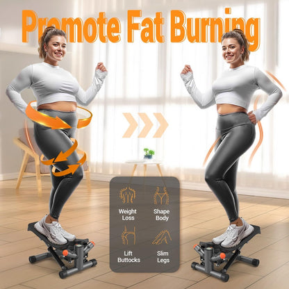 Aerobic Twist Stepper - Effortless Fitness in Any Setting