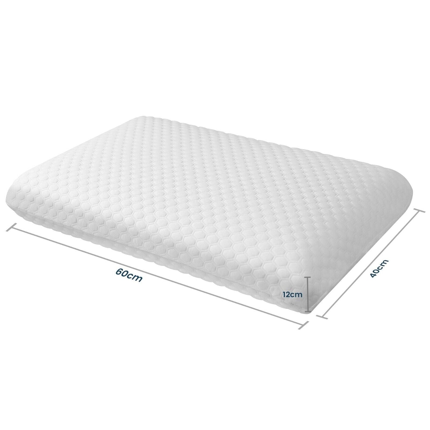 Gel Foam Pillow with Air-flow Holes - Say Goodbye to Sweaty nights