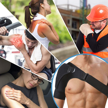 Ergonomic Compression Adjustable Shoulder Brace for Men & Women - Universal Size