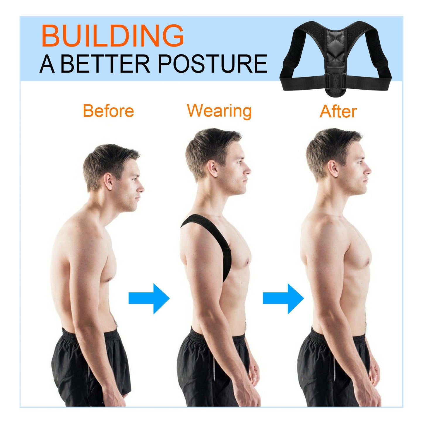 Body Posture Corrector - BACK & NECK BRACE