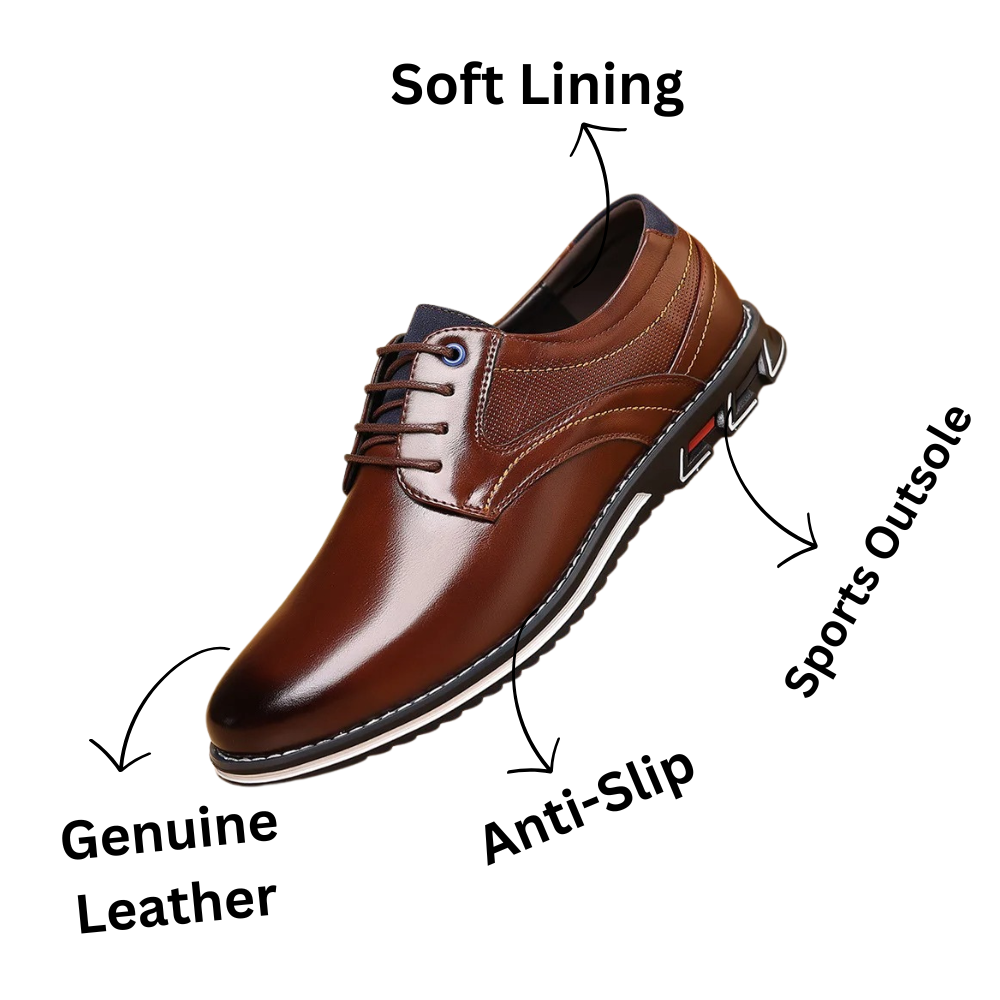 Men Oxford Dress Shoes - Stay Comfortable in every occasion Work, Office or at Party